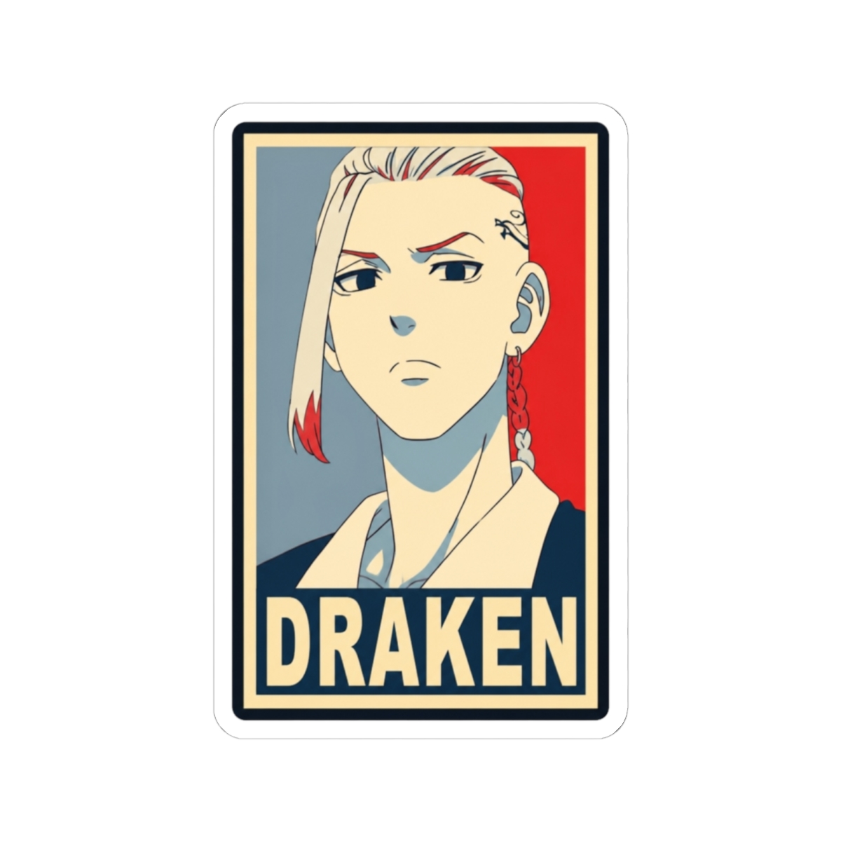 Draken Sticker Sticker | Tokyo Revengers