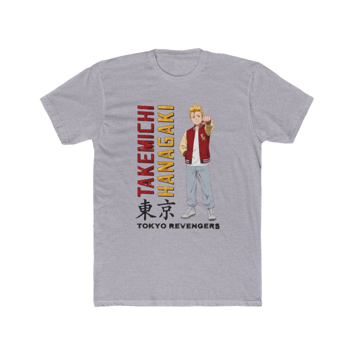 Tokyo Revengers Takemichi Hanagaki Big & Tall T Shirt - alternate angle 4, merchandise