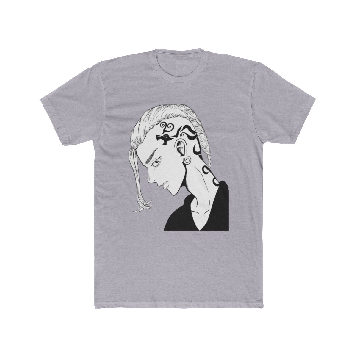 Draken Tokyo Revengers Yellow Manga Style T Shirt - alternate angle 3, merchandise