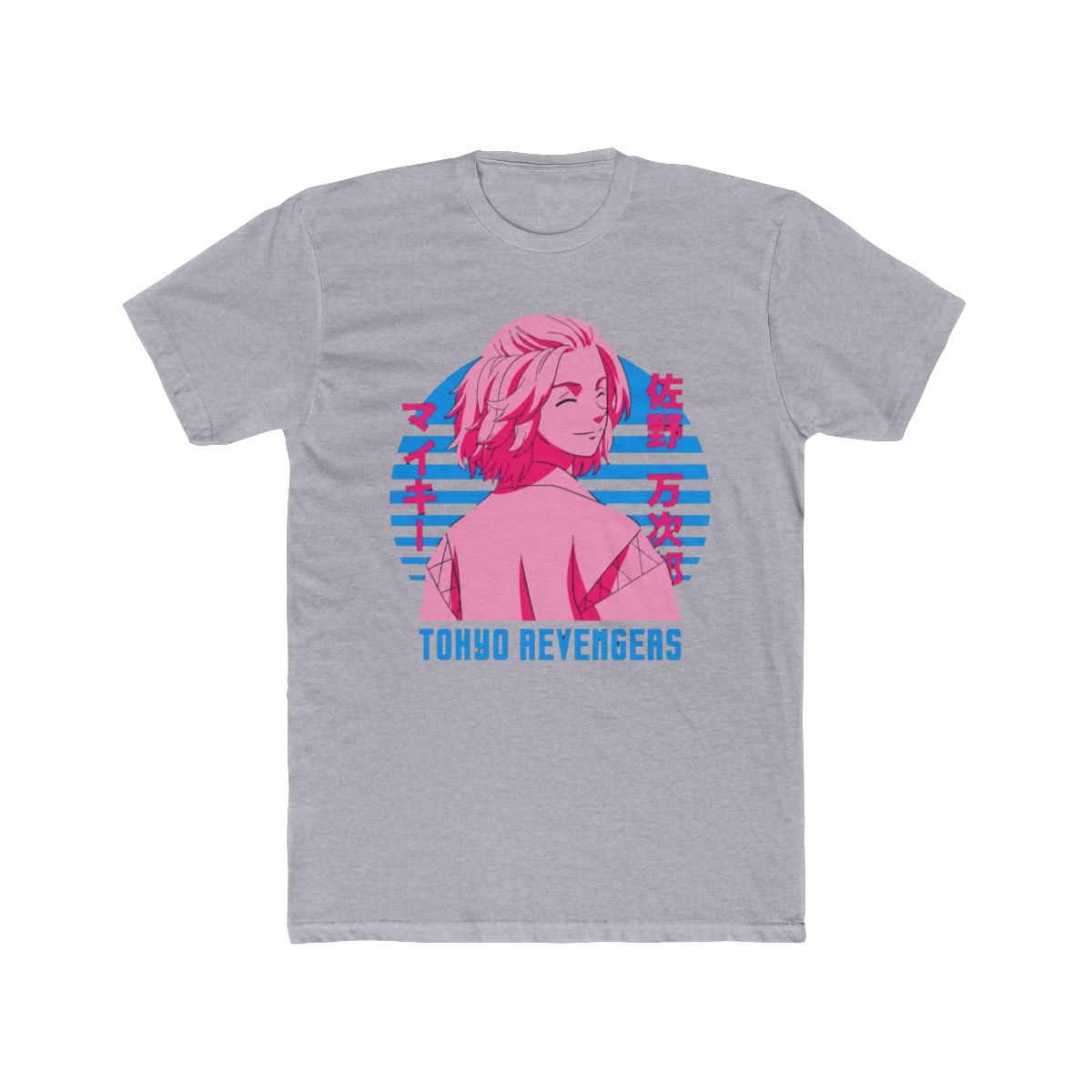 Mikey - Tokyo Revengers Neon Retro Art T Shirt - alternate angle 5, merchandise