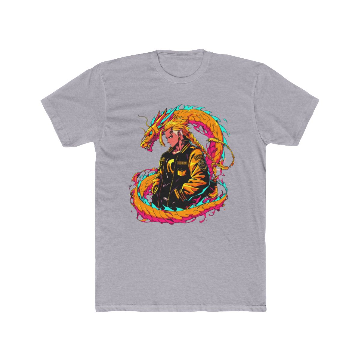 Draken Brahman Tokyo Revengers Dragon Art T Shirt - alternate angle 5, merchandise