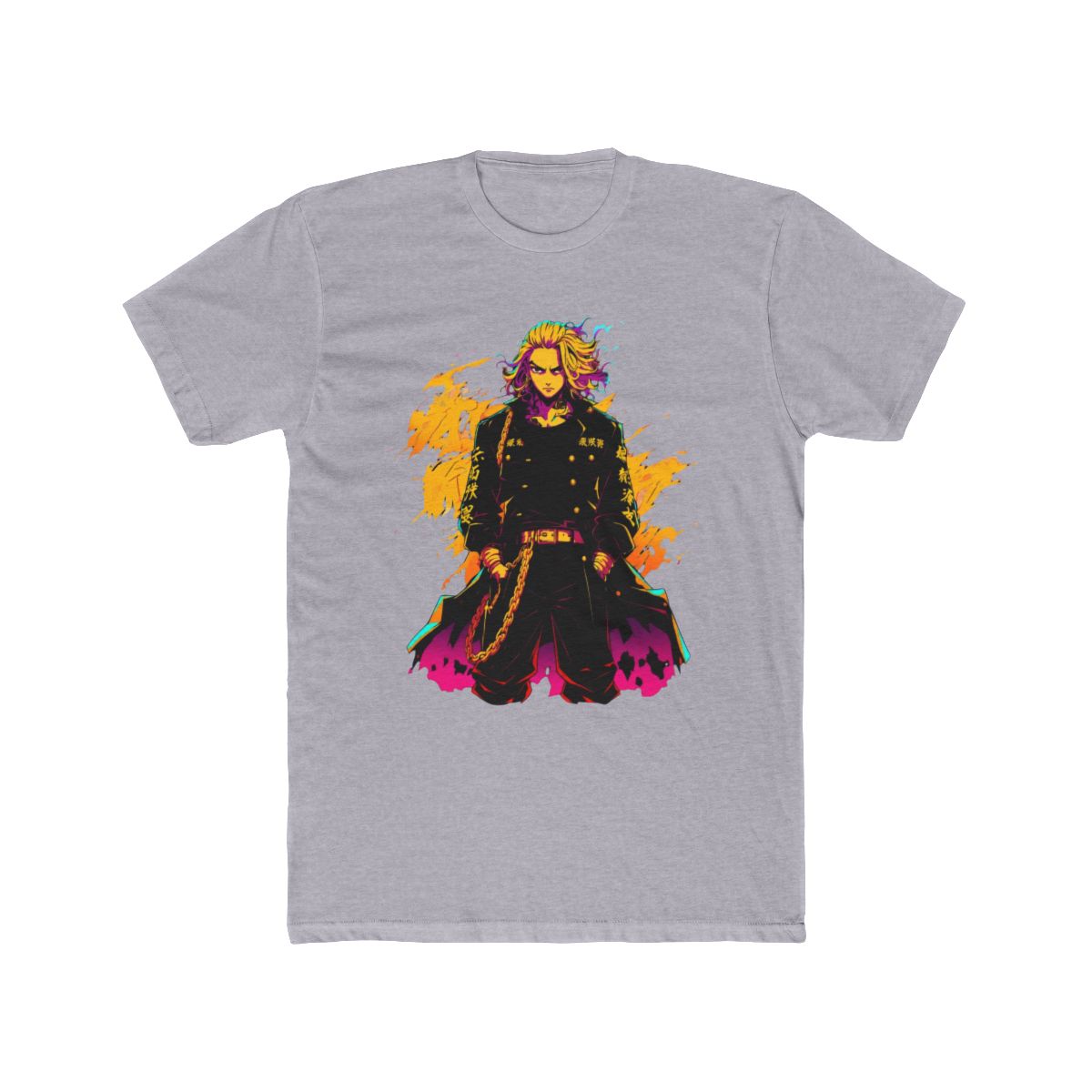 Tokyo Revengers Mikey Vibrant Anime Art T Shirt - alternate angle 5, merchandise