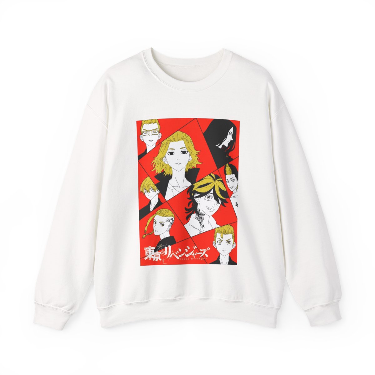 Tokyo Revengers - Red Panel Character Crewneck